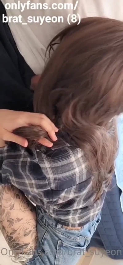 청바지에 체크남방 얼공 브랫 수연